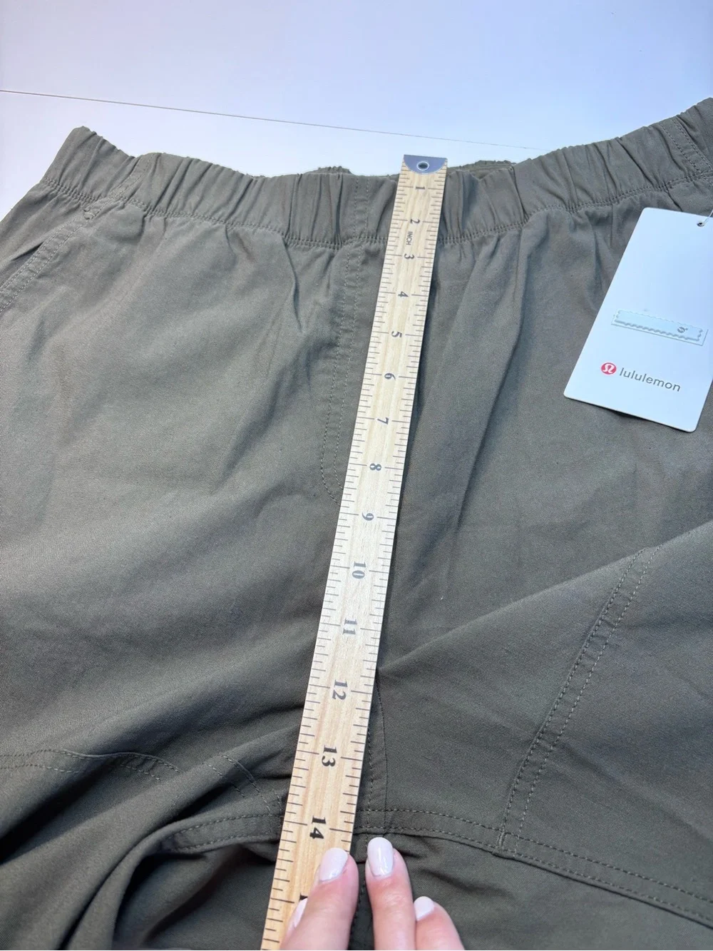 Lululemon “LuluLinen” Olive Green MR Cargo Pants NWT Size XL #cargo #lululemon